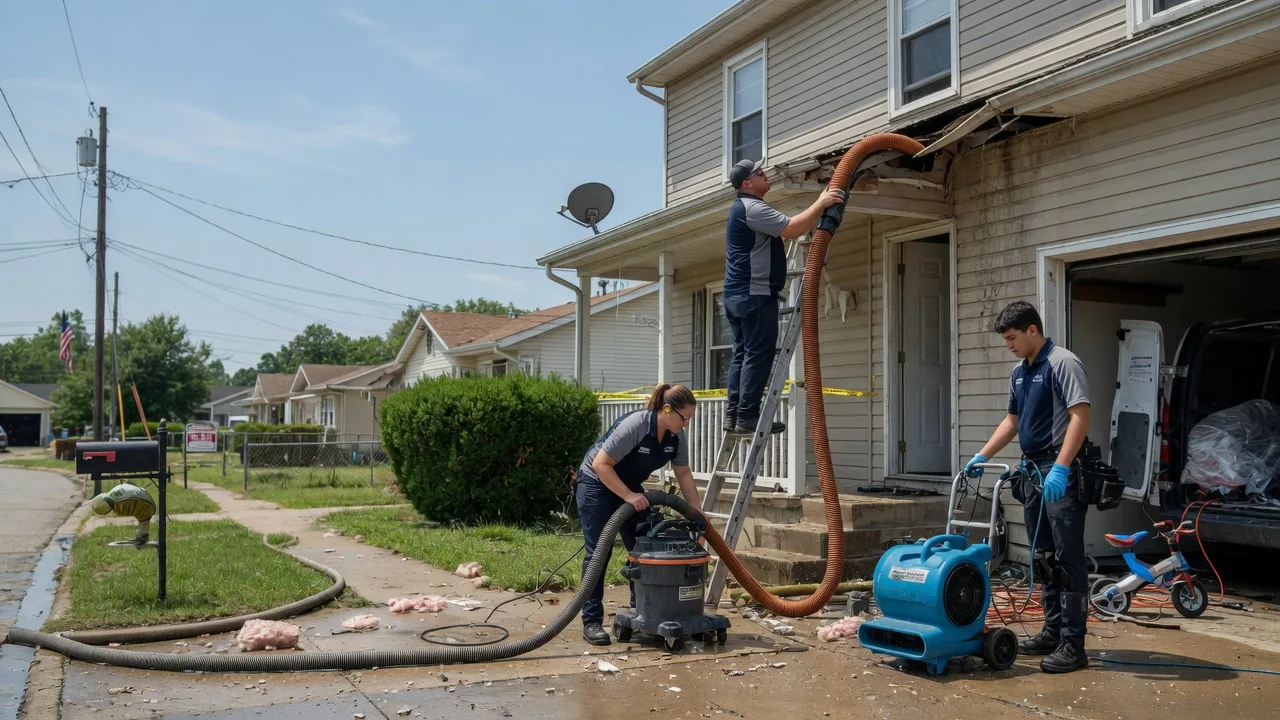 Water Damage Restoration in Brookville, OH near me